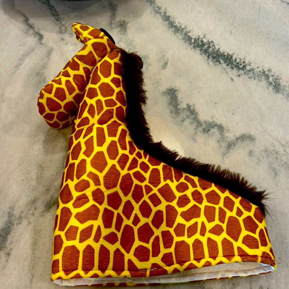 Costume giraffe hat. Excellent condition. Worn once briefly.